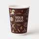 Personalisierbare Doppelwandbecher für Heiß- und Kaltgetränkebecher weiß 300 ml, 500 Stk.