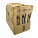 Bestecksets aus Holz, 3-teilig, hygienisch verpackt, 60 Sets