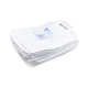 Papiertragetaschen 28 x 22 x 10 cm mit EAN-Code weiss, 50 Stk.