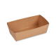 Snackschalen kraft braun mit Fettbarriere 10x6x4cm 250ml, 250 Stk.