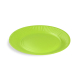 Pappteller Partyteller rund Ø23cm fettdicht grün, 10 Stk.
