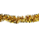 Foliengirlande gold aus PET Ø11cm x 2m
