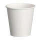 Espresso Kaffeebecher weiß 80 ml 110 ml Pappe beschichtet, 50 Stk.