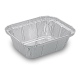 Alu-Servierschalen Aluschale Menüschale Grillschale 250ml 129x103x34mm, 100 Stk.