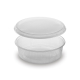 Rundbecher klar 125 ml mit Deckel PP mikrowellengeeignet, 250 Stk.