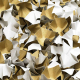 DECOFILL dekorative Papier-Verpackungschips Polsterchips, weiß, 400 Liter