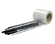 Schlauchfolie 700mm breit, 100my, transparent, LDPE, 125 lfm.