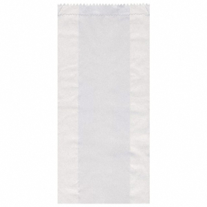 Butterbrotbeutel aus Papier 15+7 x 35 cm für ca. 2,5kg Inhalt, 100 Stk.