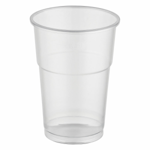 Trinkbecher klar 0,25 l, 250ml, PP, Ø 78 mm, 50 Stk.