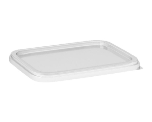 Deckel klar für PP Rechteckschalen der 775xx-er Serie, 50 Stk.