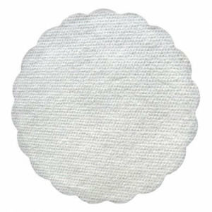Tassenuntersetzer Glasuntersetzer, Airlaid, Ø 9cm, weiß, 40 Stk.