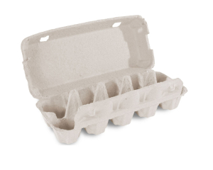 Eierverpackungen für 10 Eier uni weiß, 154 Stk., für S, M, L