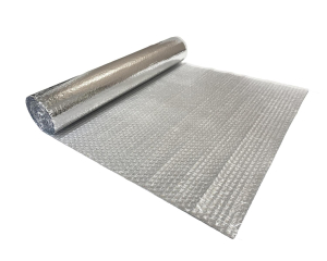 ALU-TOP Luftpolsterfolie 120cm x 1m, PET mit ALU metallisiert, 4-lagig, 230my