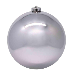 Weihnachtskugeln Christbaumkugeln XL aus Kunststoff silber, Ø15cm, 1 Stk.