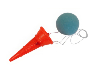 Springballspiel 'Eistüte' ca. 9cm, 24 Stk.