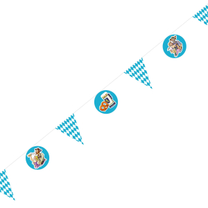 Wimpelkette 'Oktoberfest Motive', 4m, 1 Stk.