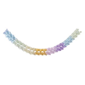Girlande 'Pastellfarben' aus Papier schwer entflammbar Ø12cm 3.6m, 1 Stk.