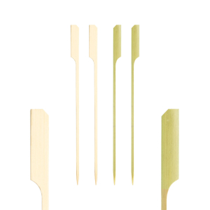 Fingerfood Spieße 'Golf' aus Bambus, 18cm, 250 Stk.