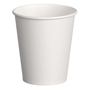 Heiß- und Kaltgetränkebecher weiß, Pappe beschichtet 300 ml 330ml | 12oz, 50 Stk.