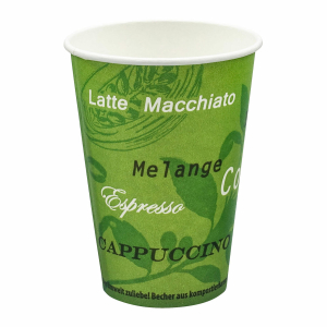 Automatenbecher Kaffeebecher 'Coffee to go', Pappe beschichtet, 70,3mm Ø, 180 ml, 100 Stk.