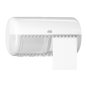 Tork Spender für Kleinrollen Toilettenpapier T4 158x153x286mm, weiß