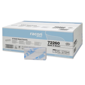 Celtex Interfold Toilettenpapier 2-lagig Z/W-Falz weiß 21,5x27cm, 18 Packungen je 170 Blatt