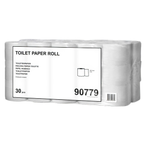 Tork Toilettenpapier 2-lagig 10x11,5 cm, 30 Rollen je 400 Blatt