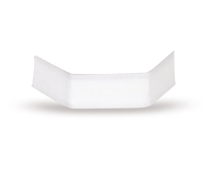 U-Clips VerschlussClips Beutelverschlüsse 33 mm Weiss Papier, 1000 Stk.