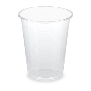 Trinkbecher klar 180 ml 0,18 l aus PLA ø 70mm, 100 Stk.