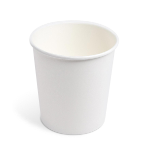 Papierbecher Feinkostbecher Eisbecher rund weiß 750 ml, Ø 11,5 cm, 50 Stk.