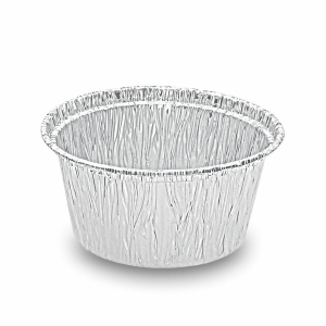 ALU Grill-, Back- und Servierschale rund, 110 ml, 80x36mm, 100 Stk.