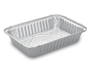 Menü-Schale ungeteilt ALU, 862ml, 22,2 x 15,8 x 3,8 cm, 100 Stk.