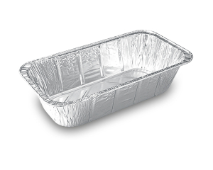 Aluschalen Backform Auflaufform Gastronorm 320x170x75mm 2500ml Typ 1/3, 3 Stk.