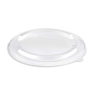 Deckel transparent Ø185mm aus rPET für Salatschalen Feinkostschalen, 50 Stk.