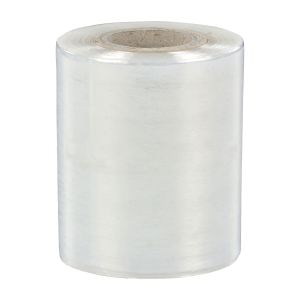Bündelstretchfolie transparent, 100 mm × 150 m, 20 my, Kern bündig